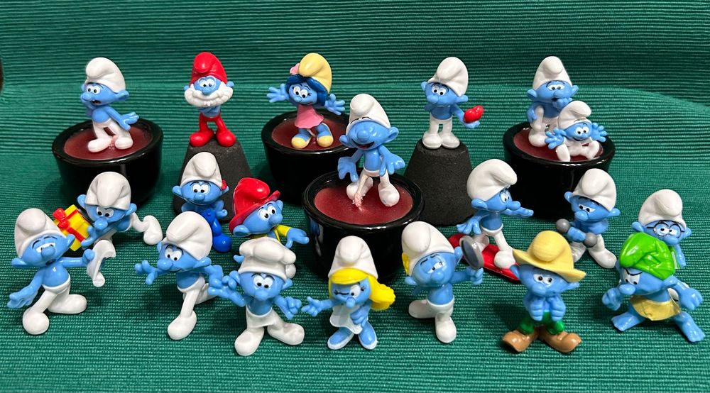 Set complet 20 ștrumfi Kaufland