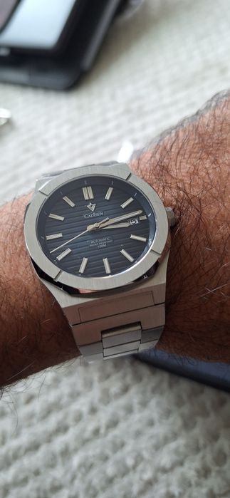 Nou! Ceas automatic, cu Seiko NH35A.