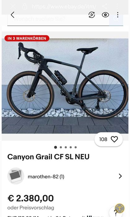 Карбонов Гравел  canyon Grail скорости  2×12  lsize 2×s