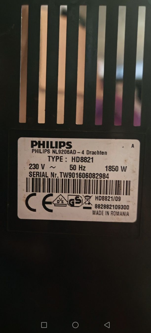 Espressor Philips Saeco