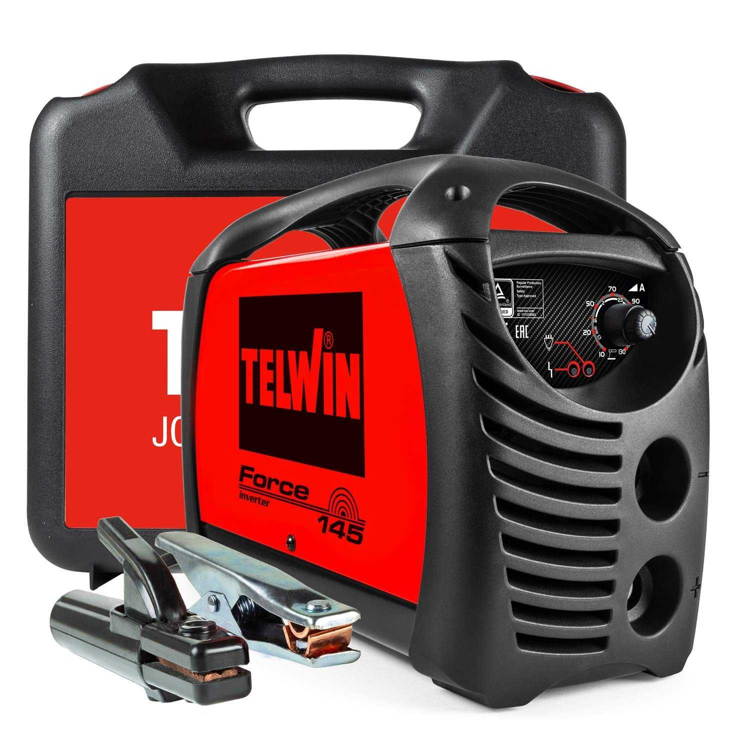 Aparat sudura FORCE 145 TELWIN 130A 230V cu electrod  MMA tip invertor