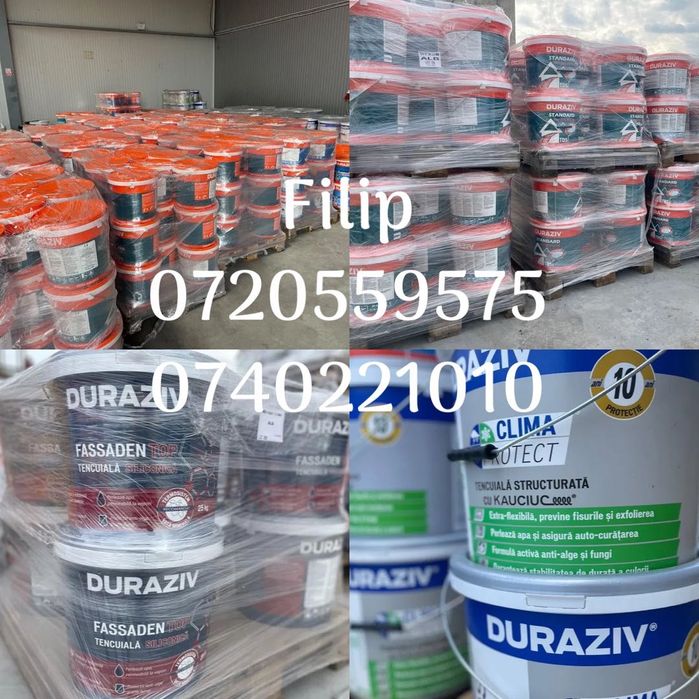 Tencuiala decorativa Duraziv cu silicon;Fassaden Top;Clima protect -