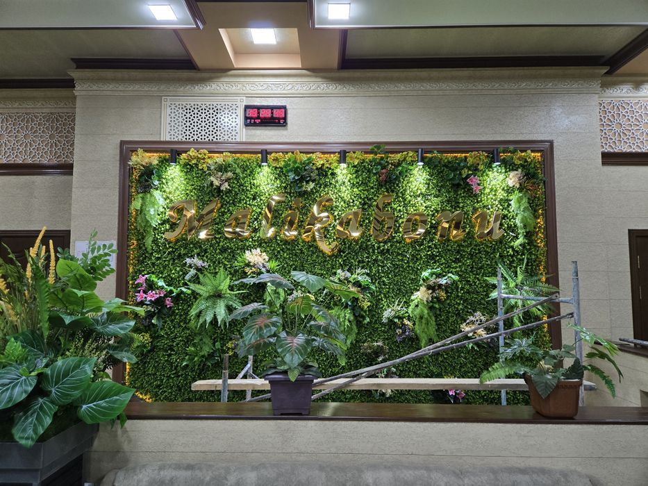 Sunniy osimliklar | Gul | Fitostena | Logotip | Искуссвенное