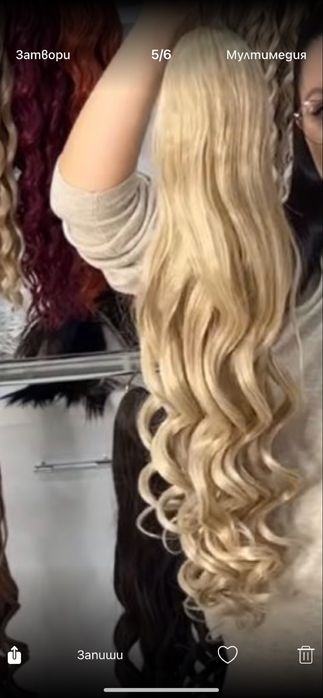 Изкуствена плитка за коса