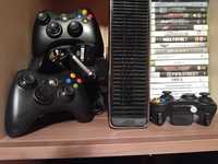 Xbox 360 kinect 3 joystick-uri și 20 de jocuri
