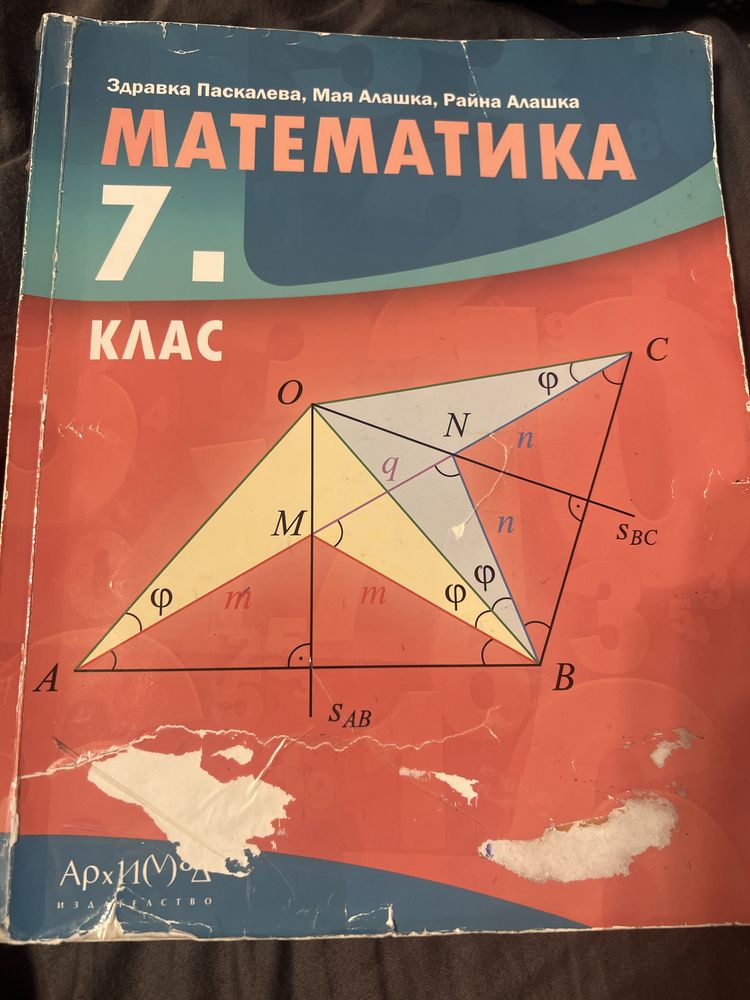 Учебник по математика 7 клас Архимед