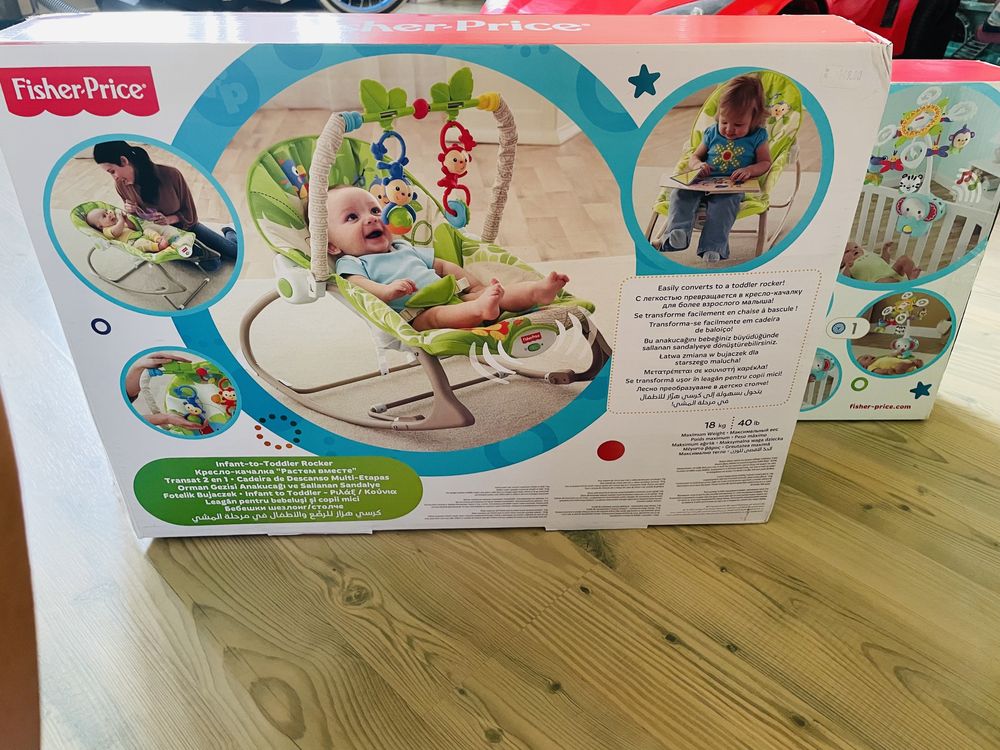 Музикална въртележка Fisher price 4 в 1