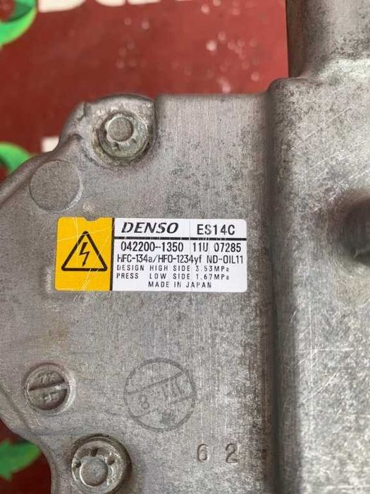Compresor AC Denso ES14C Toyota Yaris 1.5 hybrid cod 042200-1350