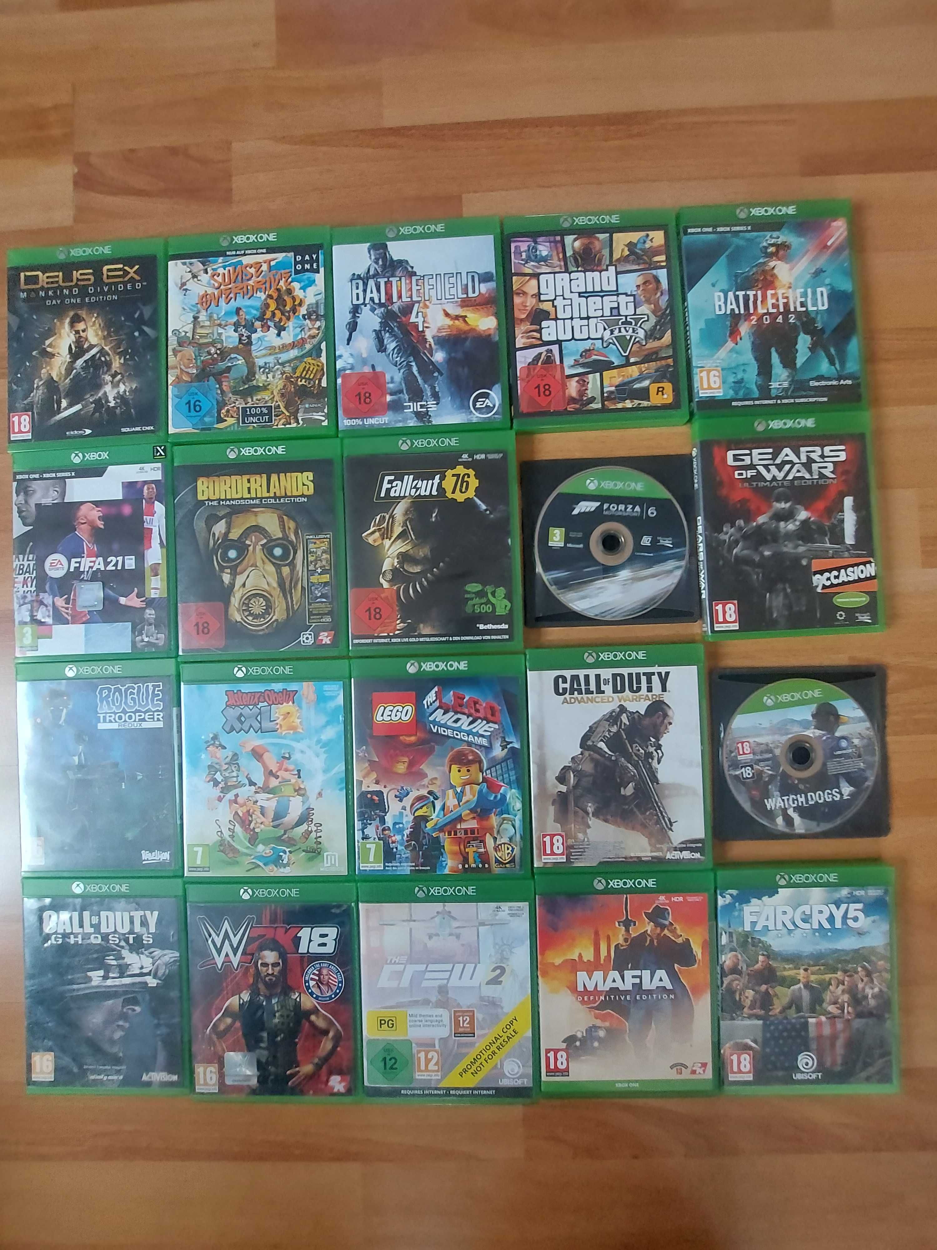 Jocuri Xbox One GTA,Fifa 21,UFC, COD wwi, Mafia, marvel,MK 11