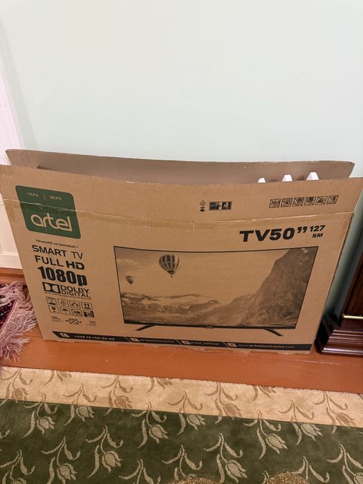 Телевизор артель смарт новый 50 дюймов