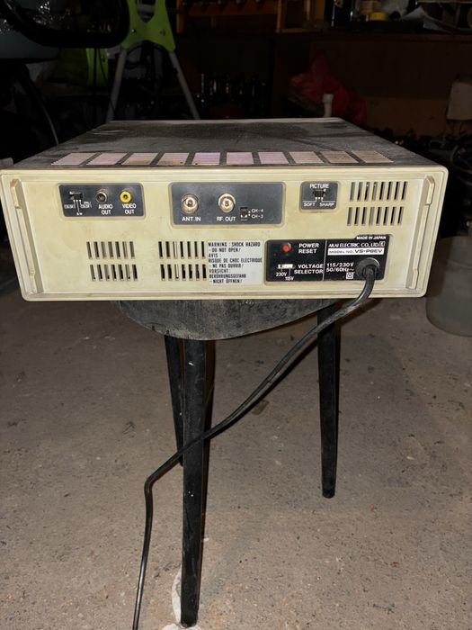 Ретро видео и противогаз