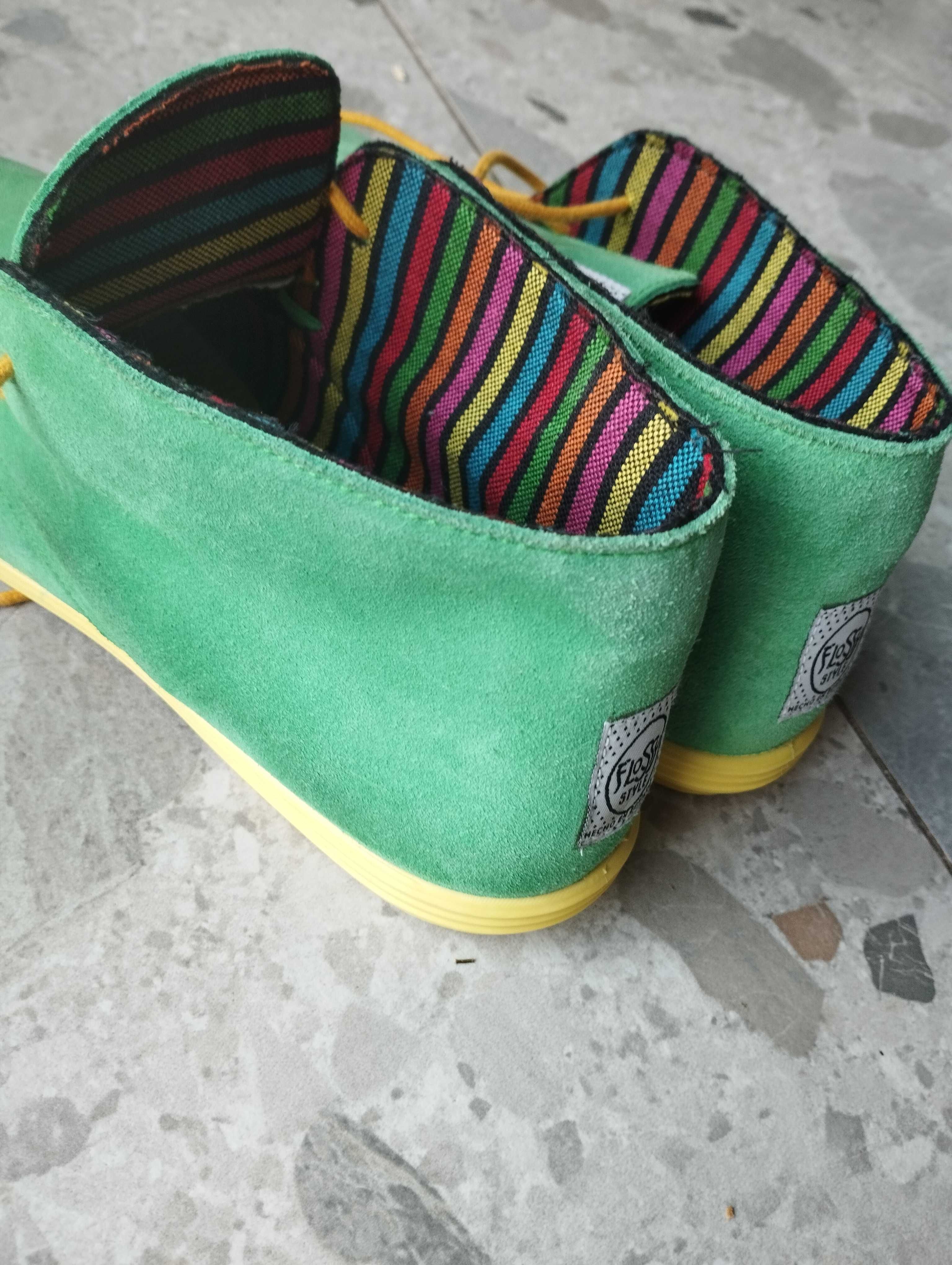 Ghete Flossy din piele intoarsa, marime 41