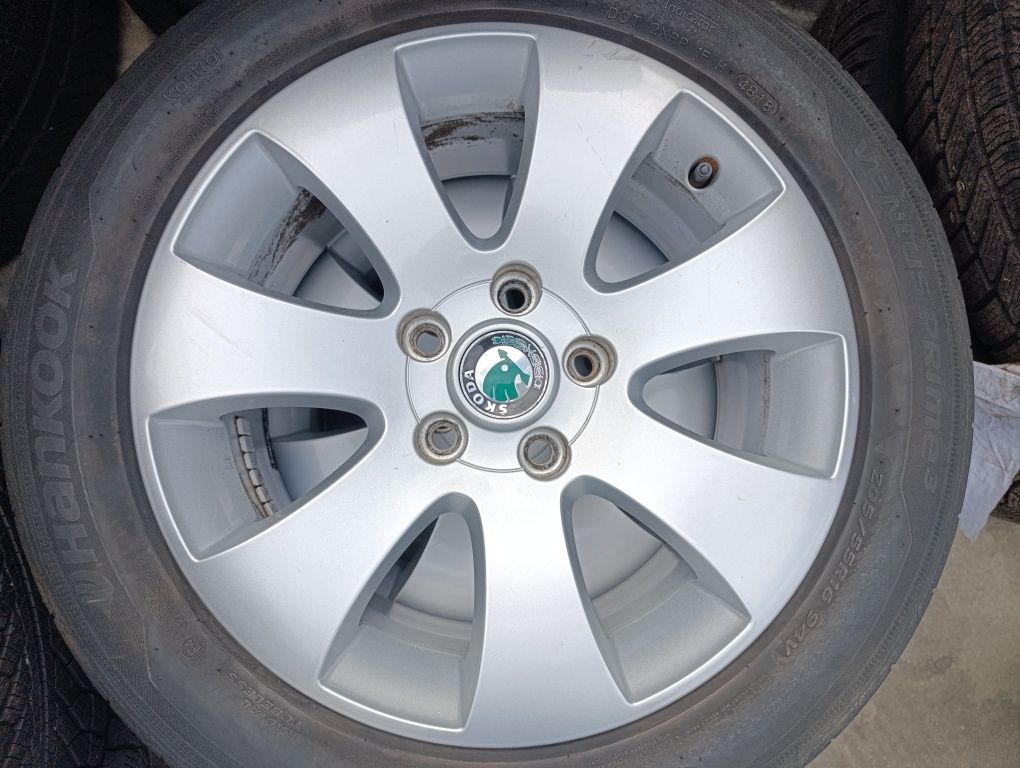 Jante originale Skoda Octavia Superb 16'', 5 x 112