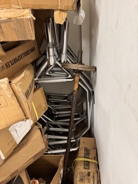 Bara olimpica Geno, trapez Diagonala 50 mm noua 27 kg