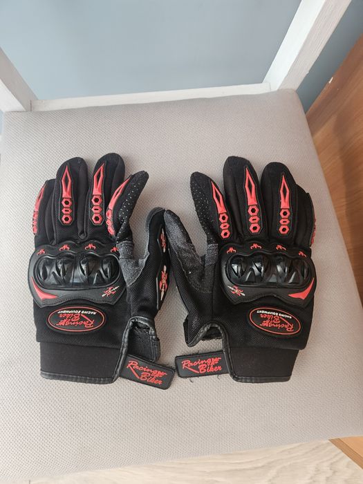 Кожен мото панталон