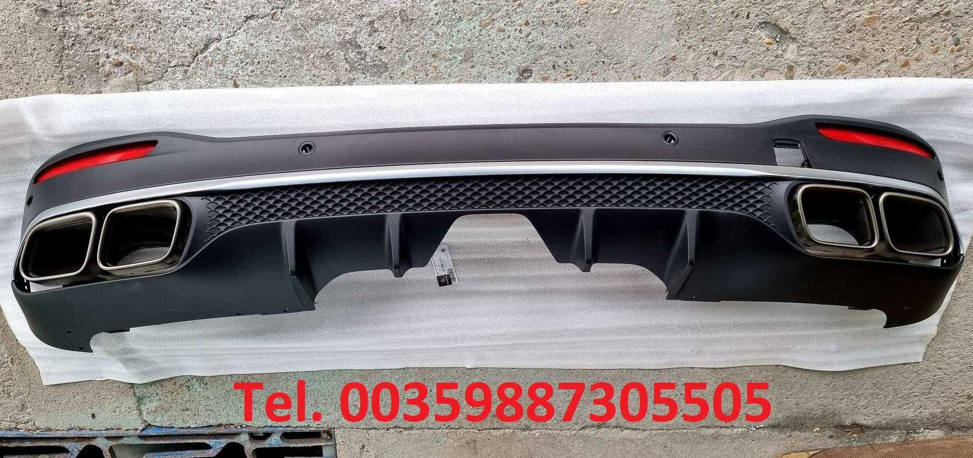 Заден дифузер АМГ + накрайници AMG  за GLS 63 AMG X167