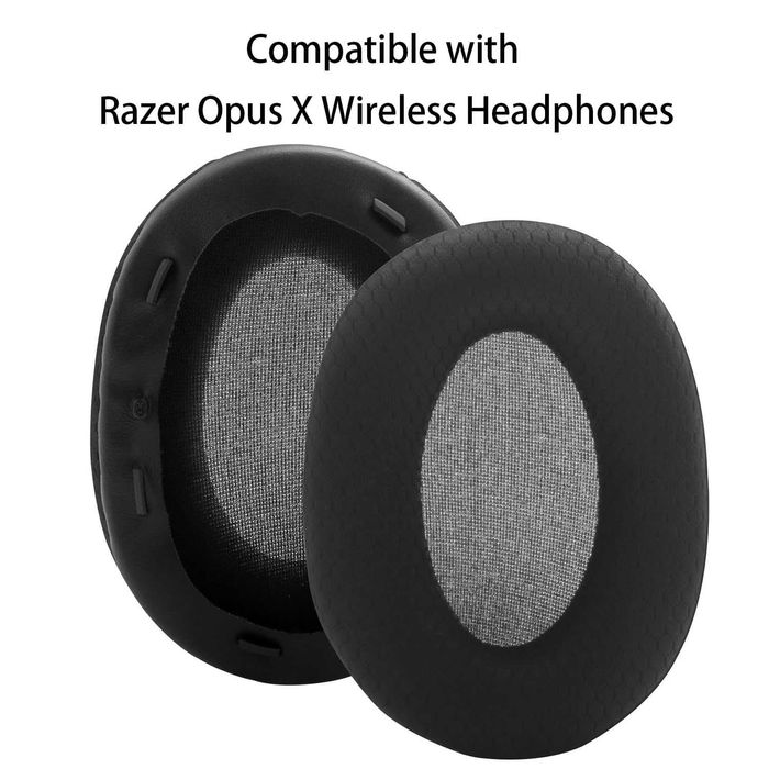 Set 2 bureti pentru casti Razer Opus X - Plasa, Spuma cu memorie