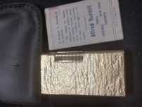 Bricheta Dunhill gold bar