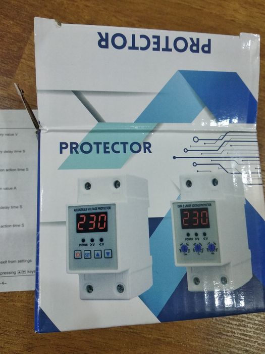 Реле напряжения защита  техники (холодильник  кондиционер телевизор)