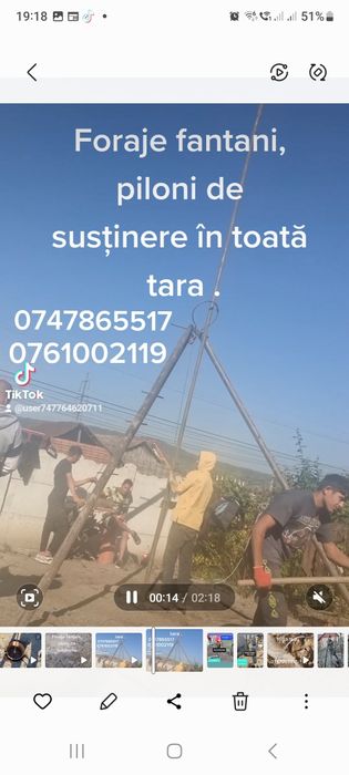 Fantani puturi denisipari foraje prelungiri curatare fantana