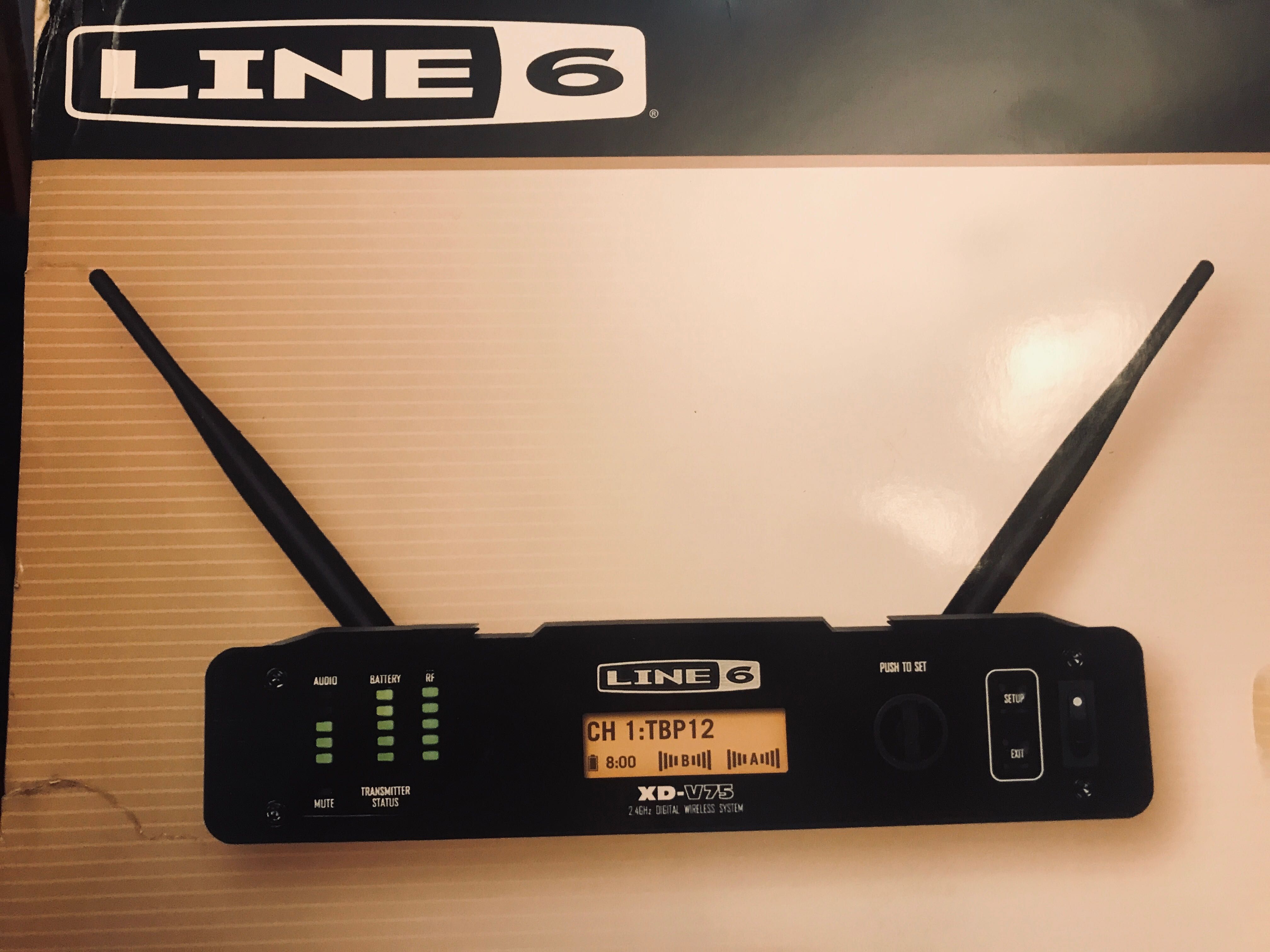 Line 6 wireless microfoane headset