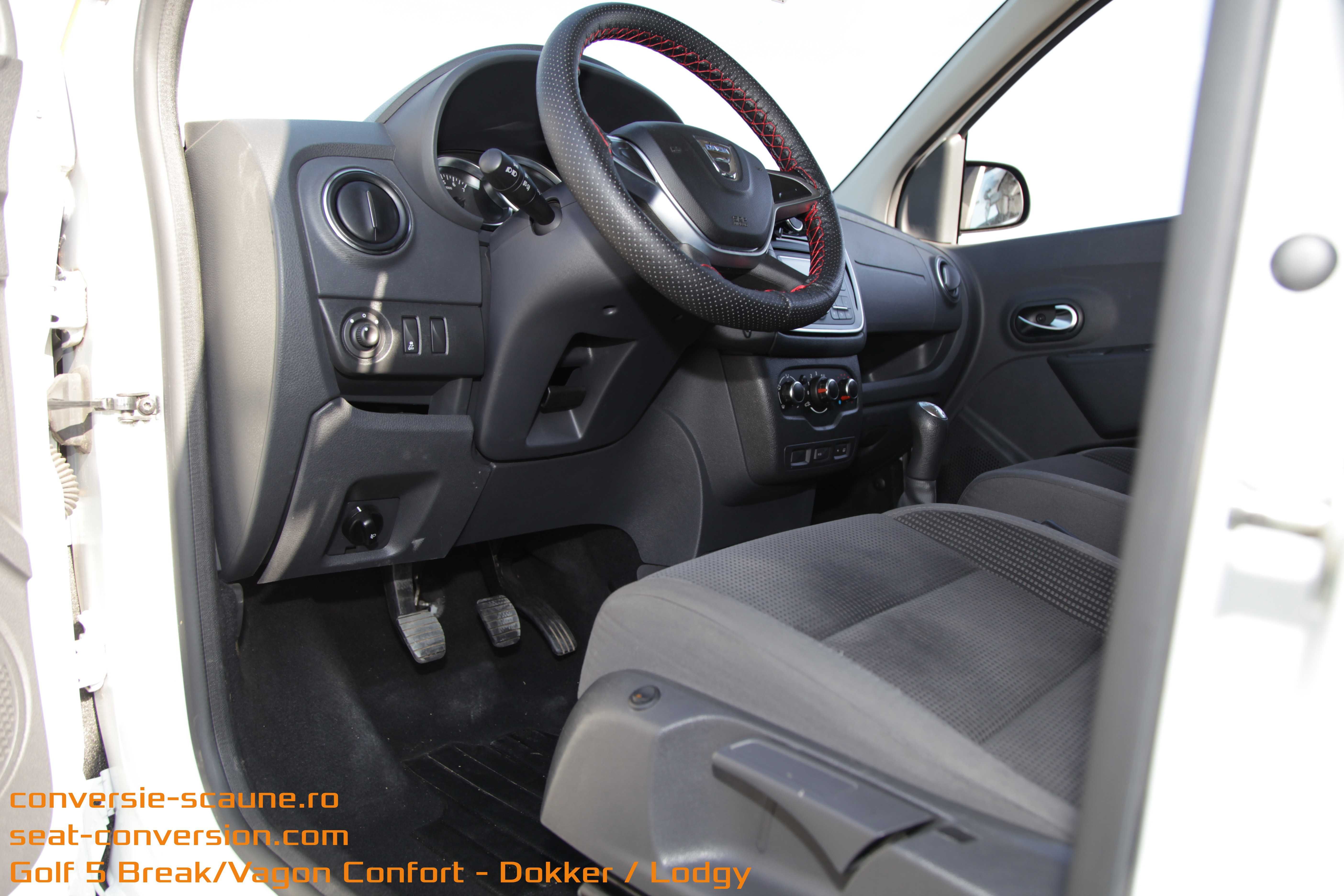 Sistem conversie scaune compatibil VW Golf 5 Break - Lodgy Dokker