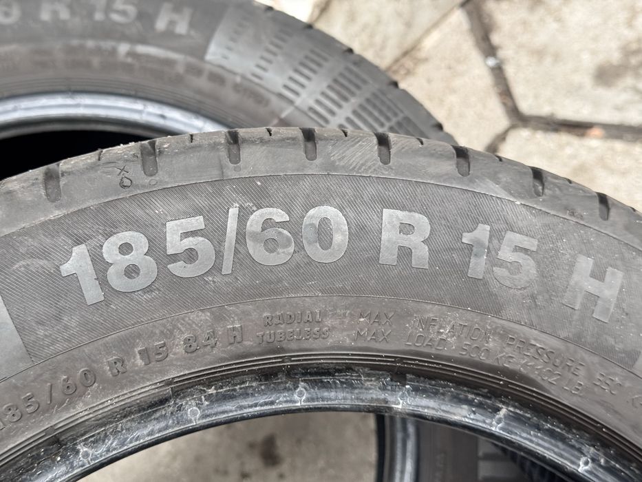 185/60/R15 Continental EcoContact5 4бр летни dot4615