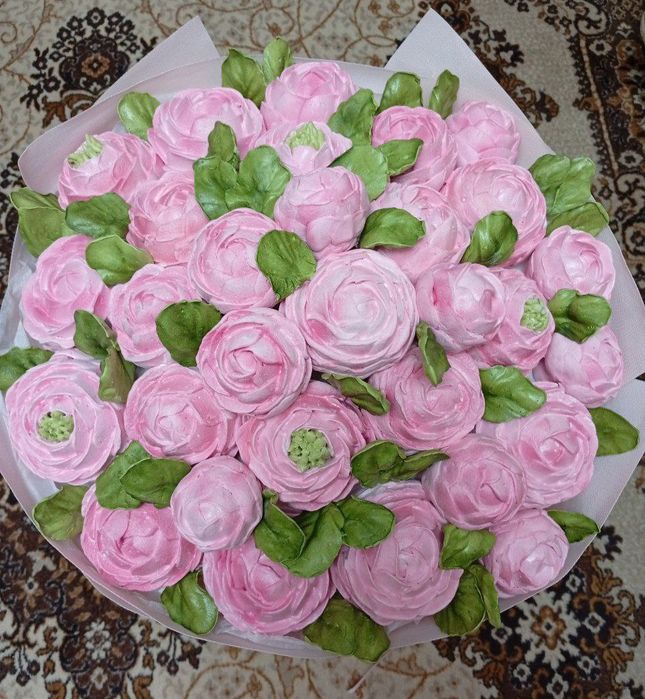 Сладкие букеты из зефира