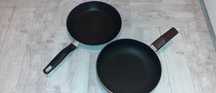 2 tigai teflon, 24 cm