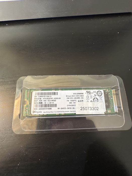 SK Hynix 128GB M.2 SSD