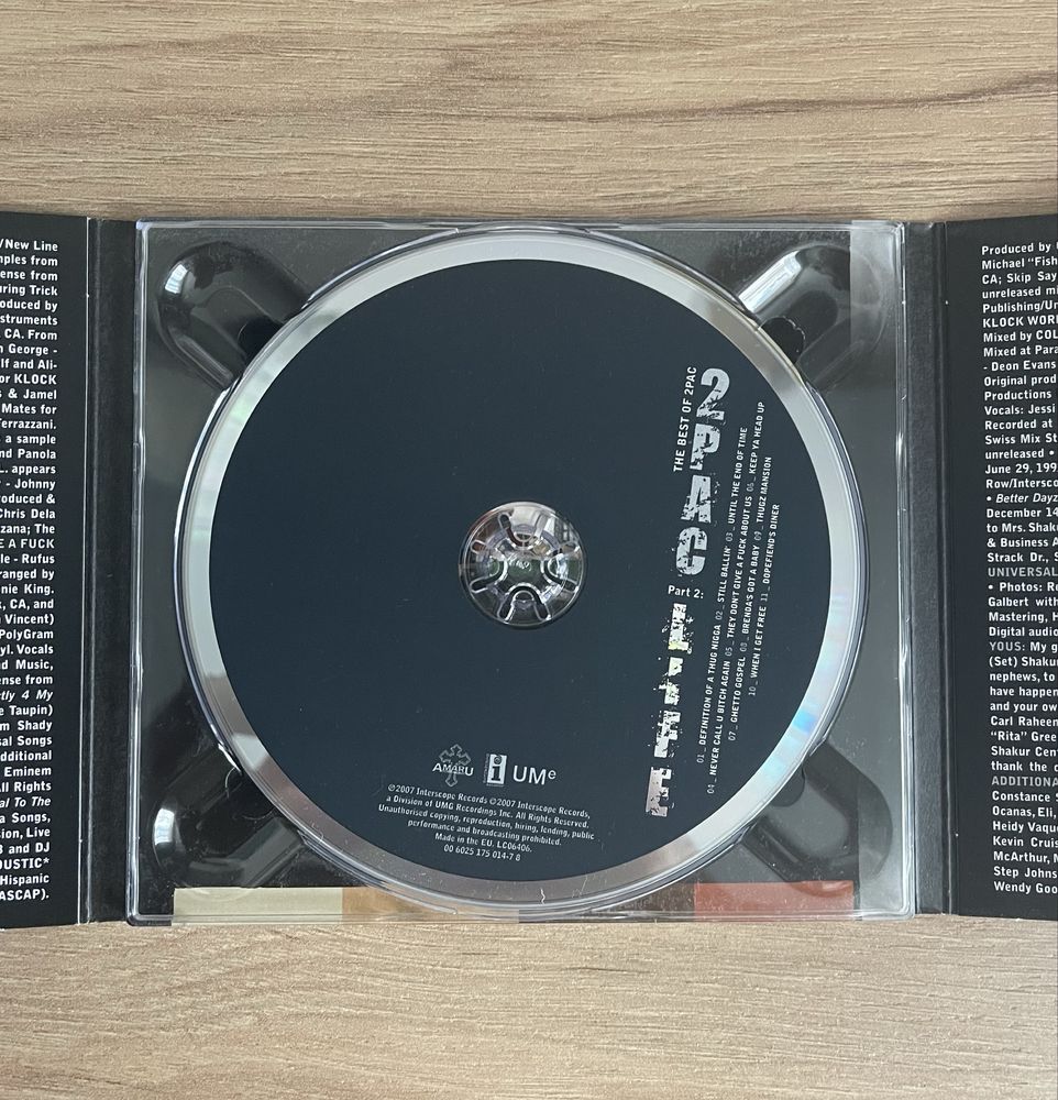 CD Tha best of 2Pac pt.2