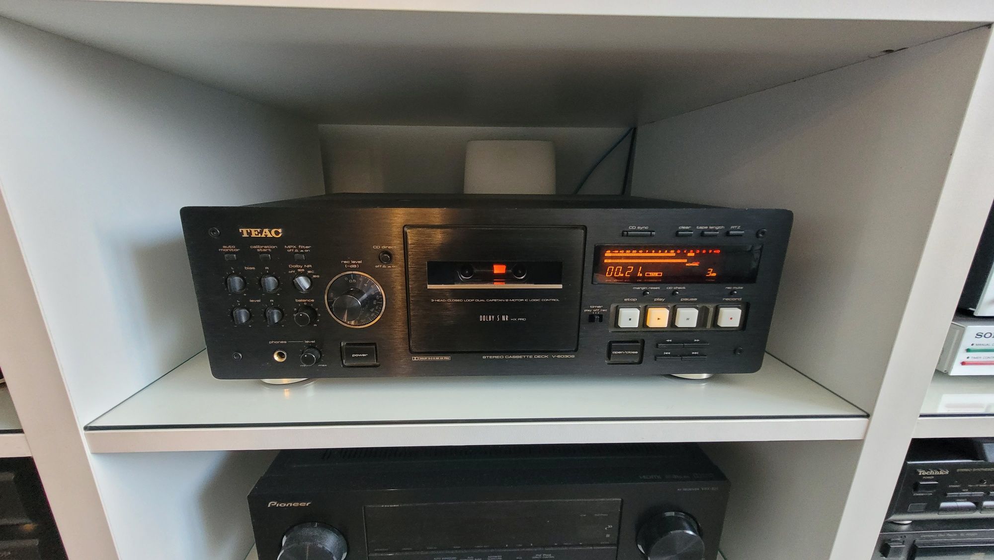 Teac V 6030 S Cassette Deck - accept unele schimburi