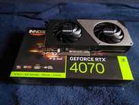 Inno3D GeForce RTX 4070 TWIN X2, 12GB GDDR6X, 192-bit (garantie eMAG)