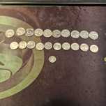 Vand colecție monede americane,quarter dolari,five cents