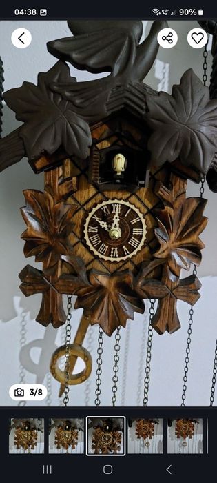 ceas cu cuc Adler quartz