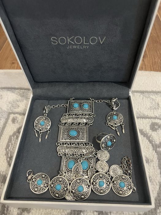 Комплект Серебро новый