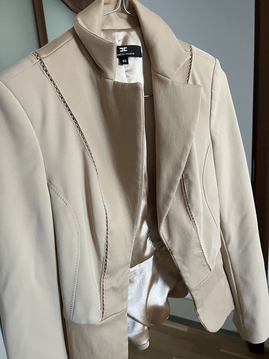 Sacou Elisabetta Franchi -crem