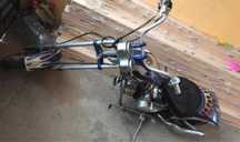 Choper 125 cc pornire buton cat si pedala 4 trepte viteza