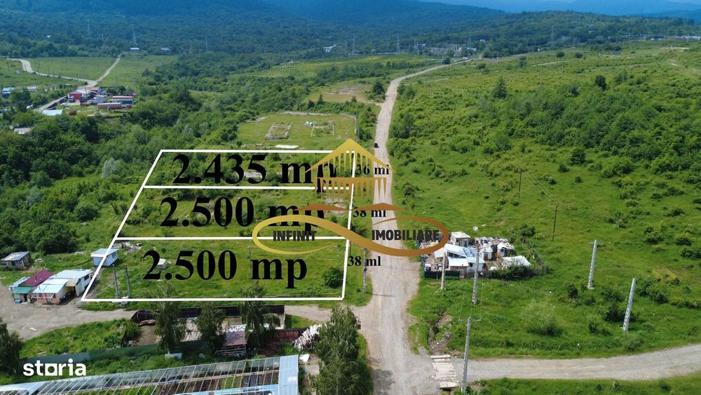 Teren pentru constructie hala indrustriala - Moinesti/Bacau