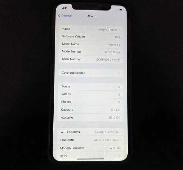 Смартфон Apple iPhone XR 128GB