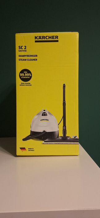 Vând aparat de curățat cu aburi Kärcher SC2 EasyFix – NOU, sigilat!