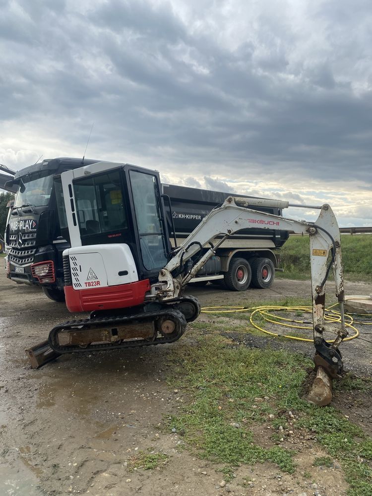 Miniexcavator TAKEUCHI TB 23 R