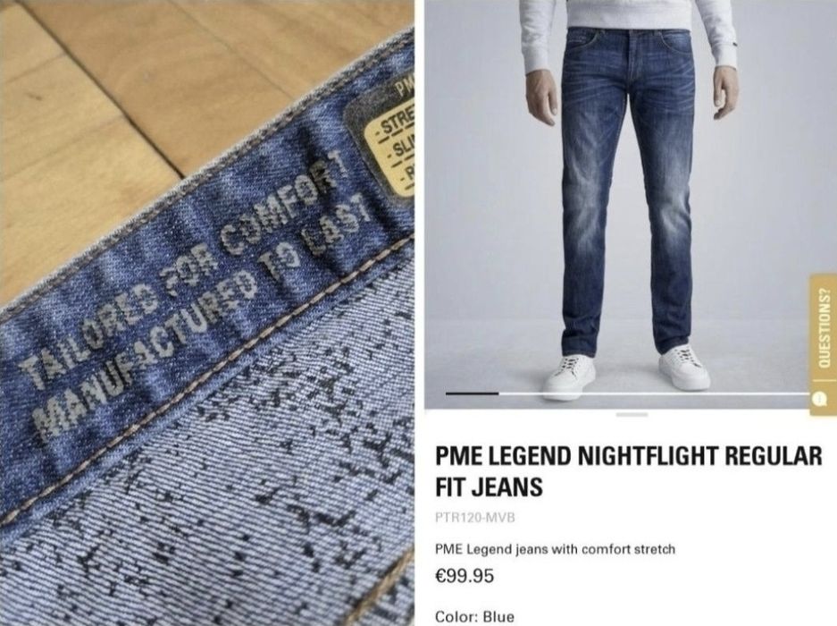 Pantaloni / Jeans / Blugi PME Legend OR8350, Barbati - W29/L32