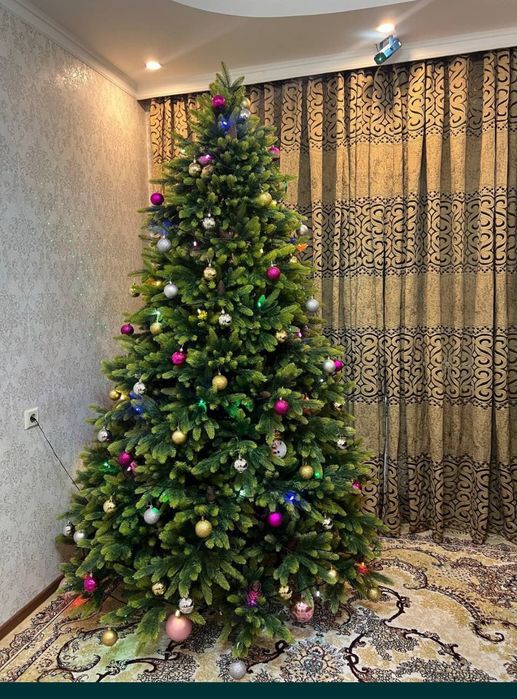 Новогодняя ёлка. Барокко 100% литая, гелиевая. Ёлка премиум класса