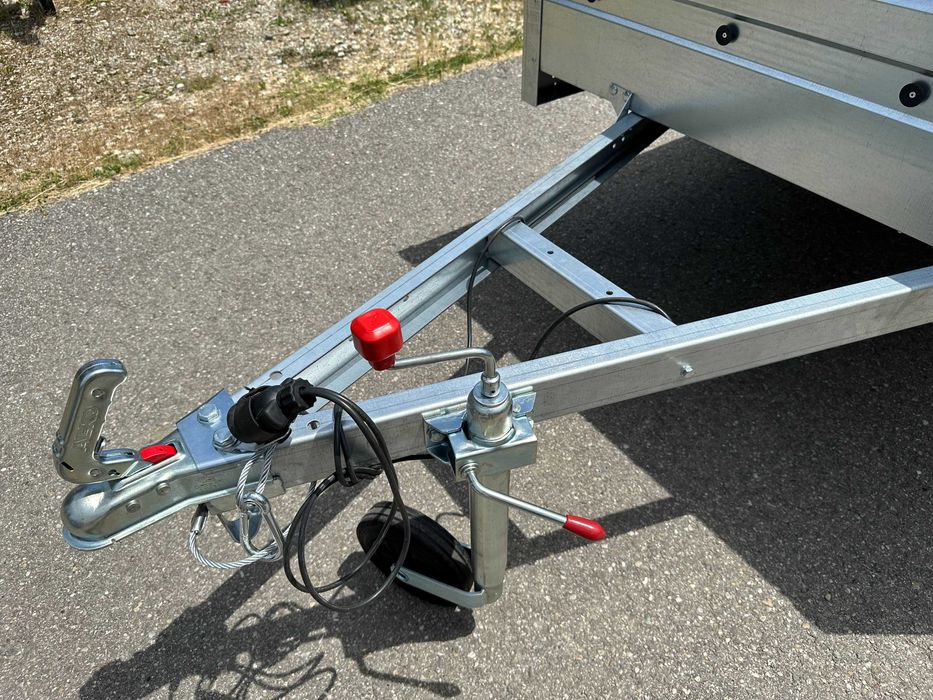 Remorcă auto 750kg REPO – Carte RAR, asigurare și număr roșu