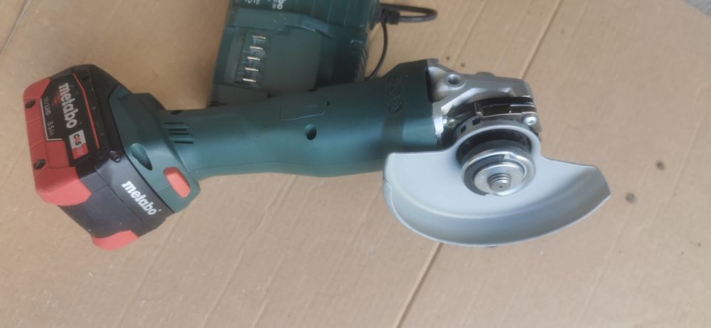 Акумулаторен ъглошлайф Metabo W 18 L 9-125 QUICK, 18V, 125 мм,