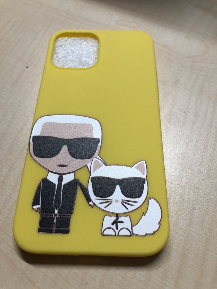 Луксозен Кейс за iPhone 12 pro Phone Case, черен