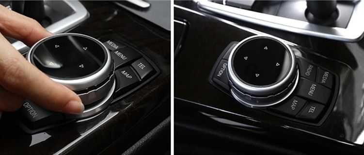 Trim BMW iDrive Buton Multimedia F30 F10 F11 F34 F07 F01 E70 E71 F25
