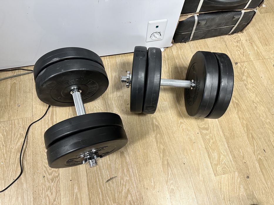 Gantere reglabile noi set 46 kg, 23 kg+23 kg=46 kg Germany