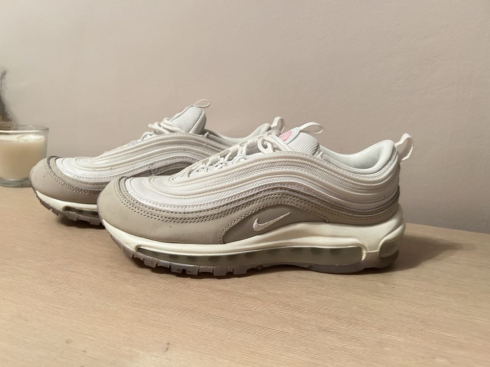 Nike air max 97 white and pink